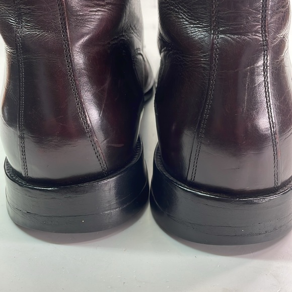 Johnston & Murphy leather boots brown size 10 M - Picture 3 of 8